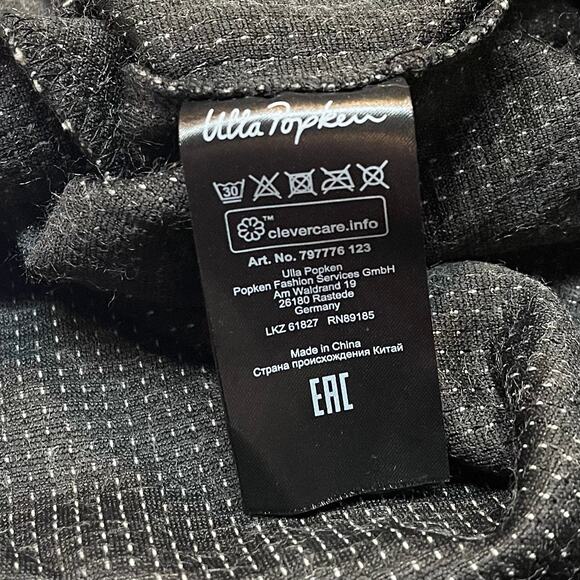 Ulla Popken Dress 3/4 Sleeve Minimalist Scandi Casual Cozy Neutral Capsule 12/14 - Picture 4 of 7